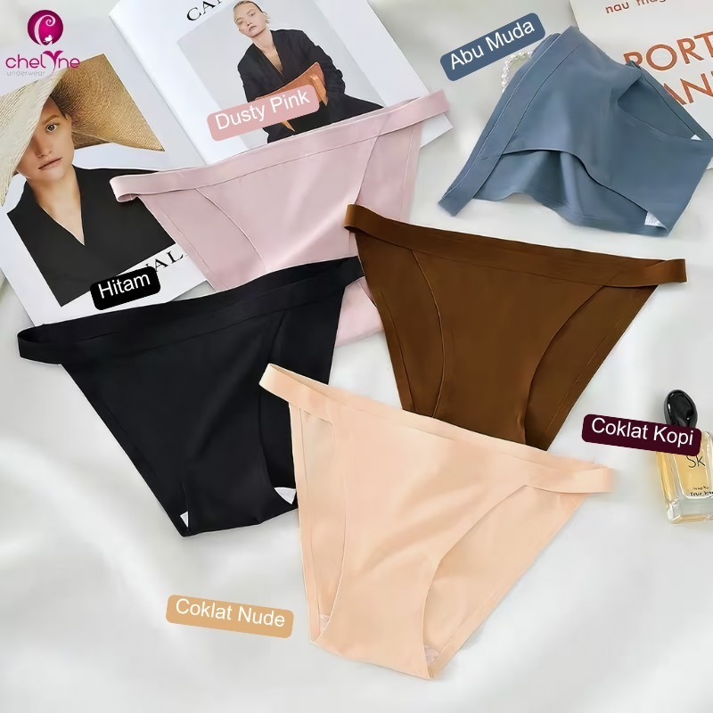 CD Mini Wanita V91086 CD Bahan Seamless Lycra Premium Tanpa Jahitan - Ada 3 Ukuran (M-XL)