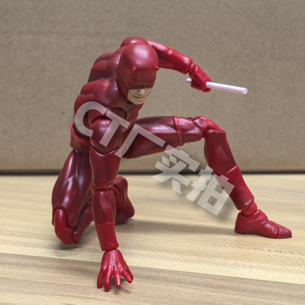NEW CT Toys Daredevil Figure Mafex 223 SHF Daredevil Comic Action Figure PVC Figurine Statue Model C