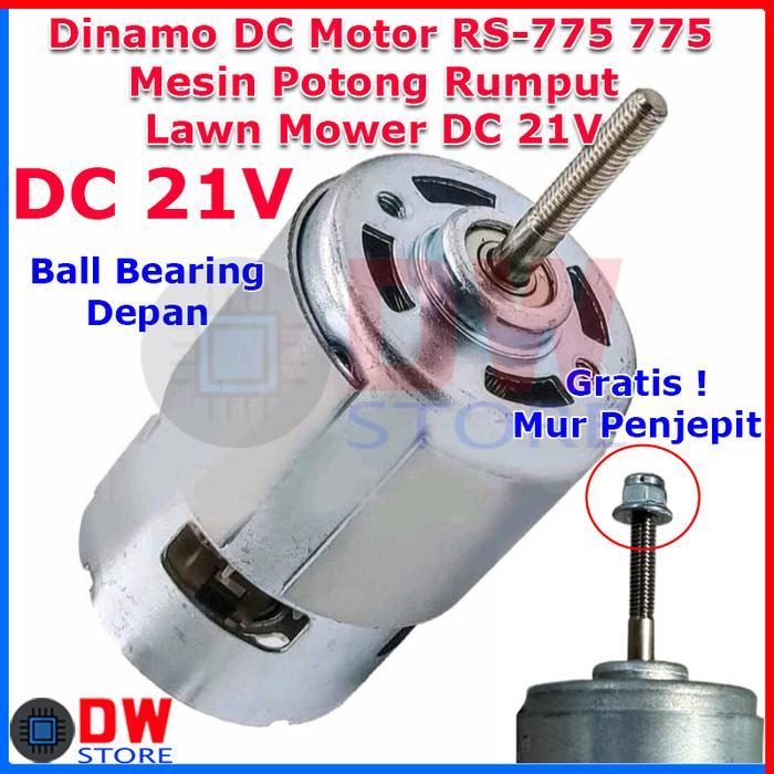 Hot Produk Dinamo DC Motor RS-775 775 DC 21V 24V 12V-24V Potong Rumput Grinder Table Saw  Terbaik da