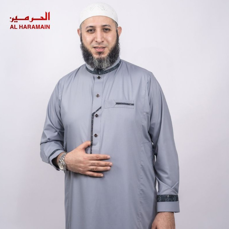 Jubah Al Haramain Premium Kombinasi Katun bahan Tebal TP100