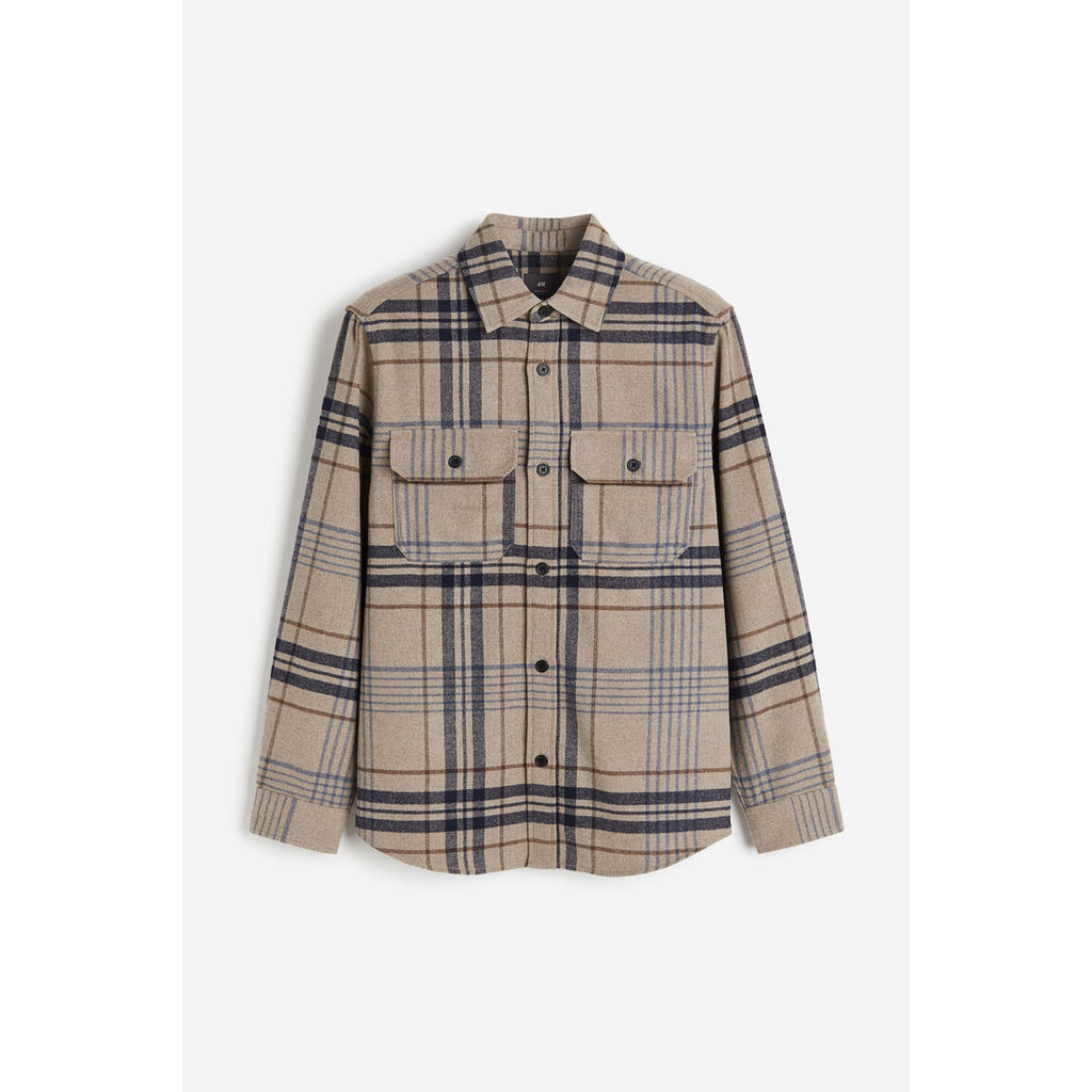 H&M Pria Overshirt 0875217