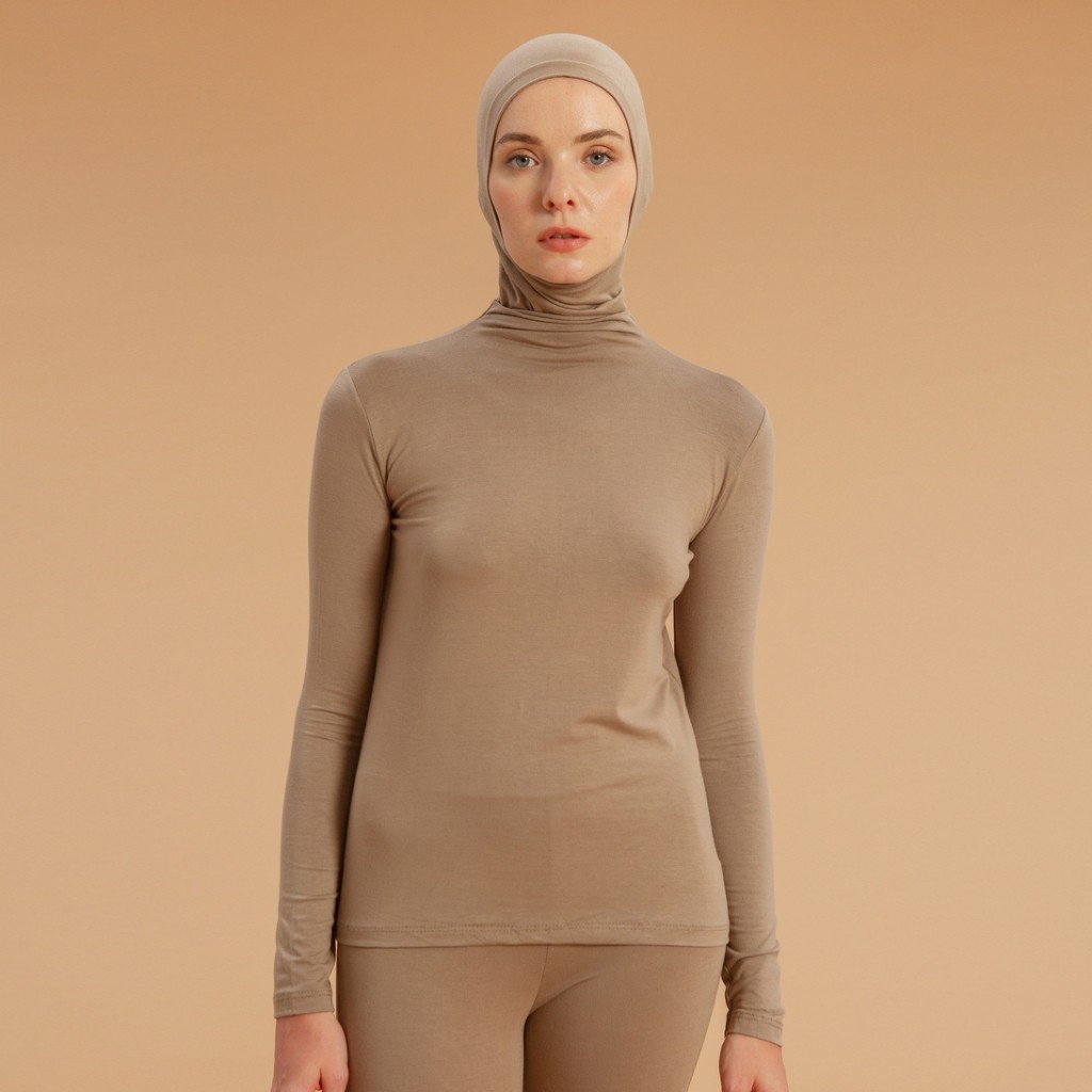 Lozy Hijab - Inner Shirt (Manset Kaos Lengan Panjang Bahan Rayon)