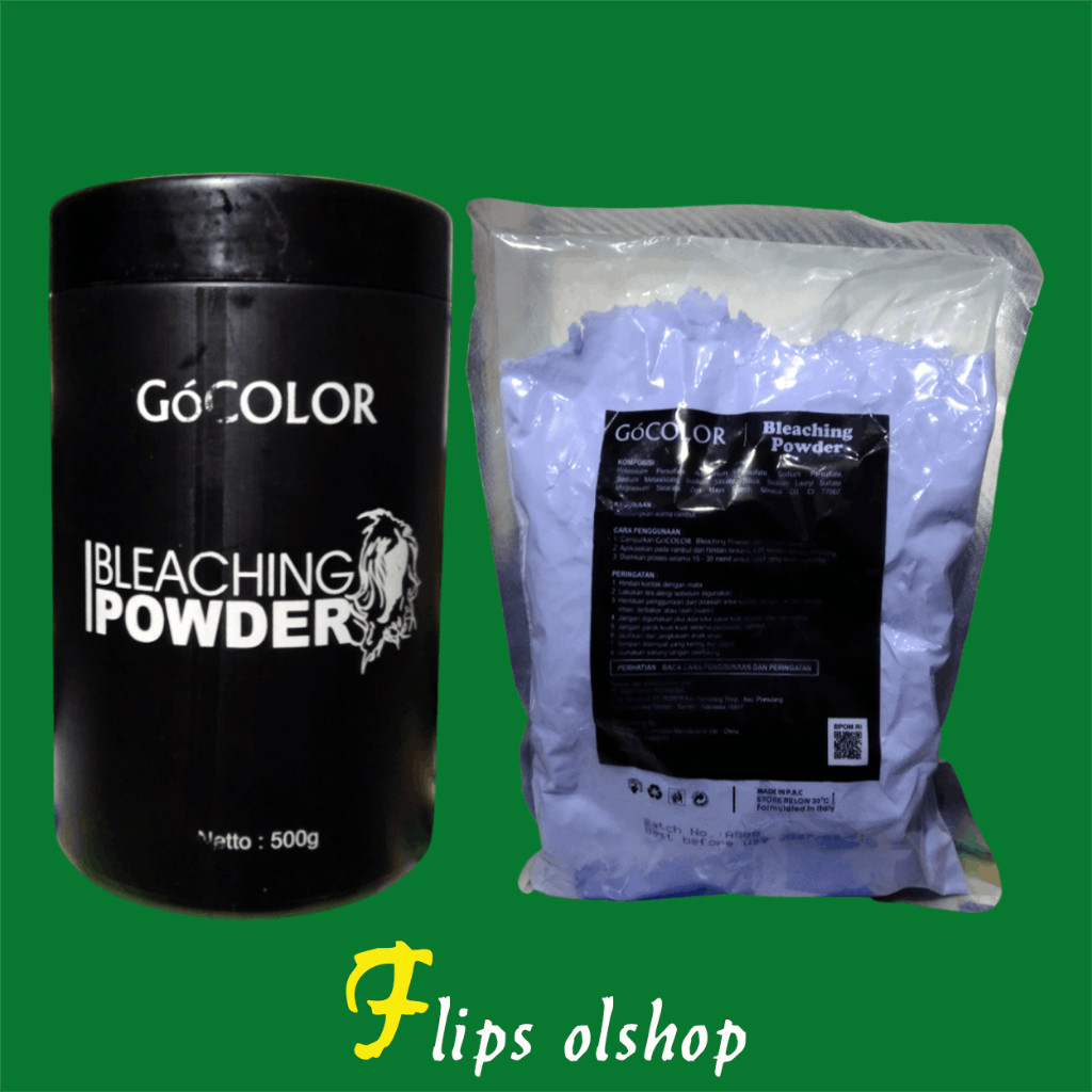 GO COLOR BLEACHING POWDER 500GR - DECOLOR POWDER GO COLOR 500GR