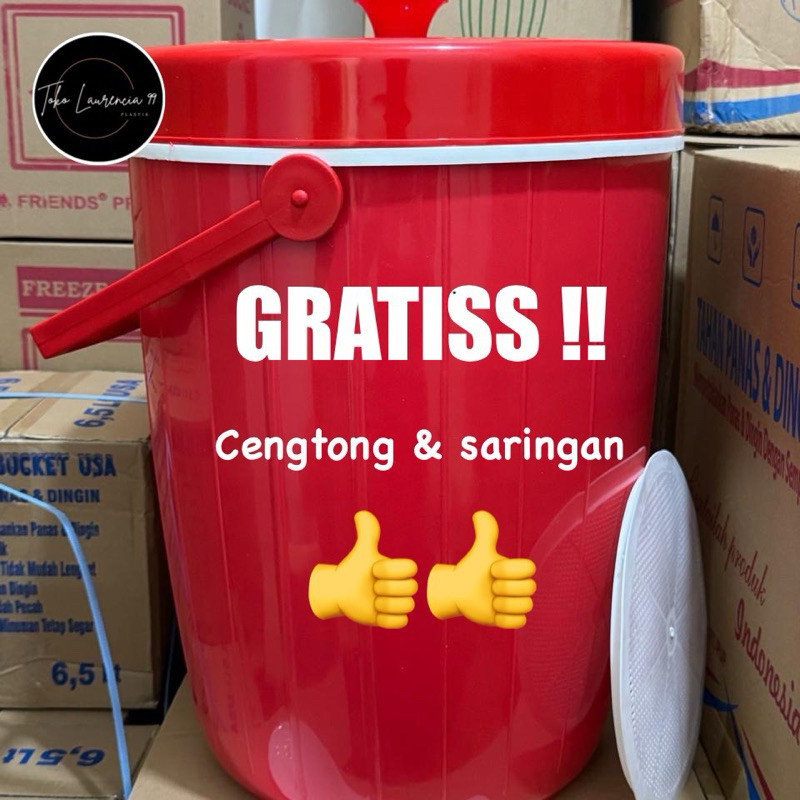 Rice bucket 30 liter / termos nasi / thermos es / tempat nasi