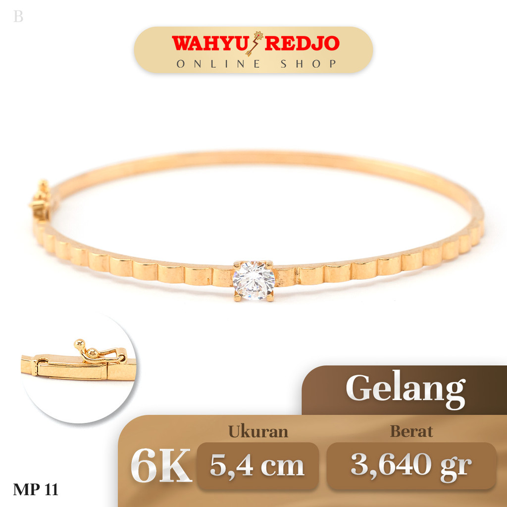 Gelang Emas Kadar 6K Wahyu Redjo GL-6K-30196284