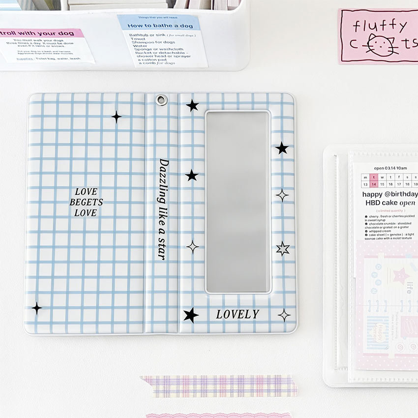 Kolbuk Photobooth Strip Album Foto 4 Cut Life4Cut Collect Book Photocard Strip Long Storage Buku
