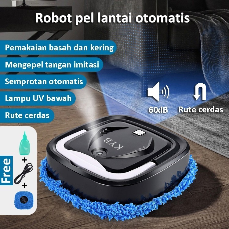 2025 KYB Robot Pembersih Lantai Robot Pel Lantai Pembersih Lantai Otomatis  Robot Pembersih Lantai