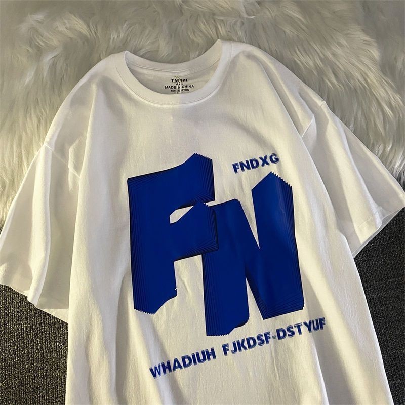 COD(dikirim dalam 24 jam)LUMIÈRE Toko|Stok Siap Kirim Kaos Oversize Hitam Unisex Grafik Neon Hijau "