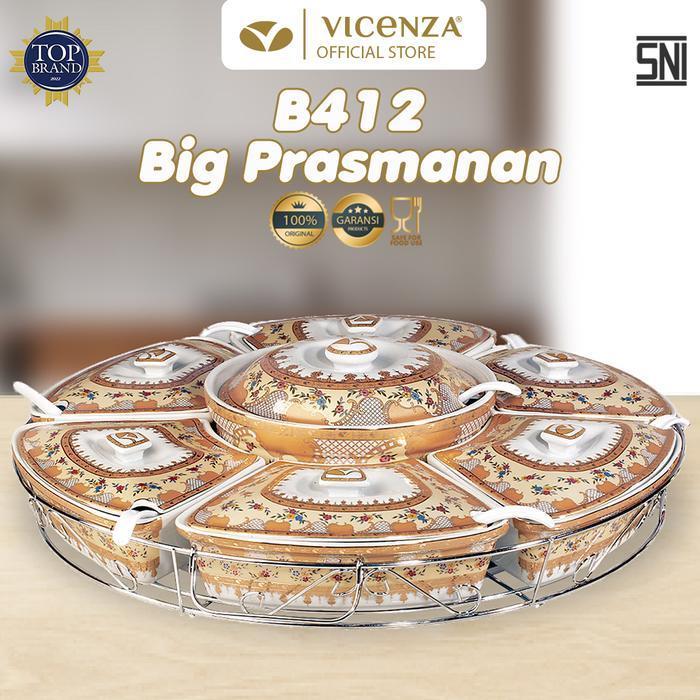 Vicenza Prasmanan Besar B412 Motif Camelia