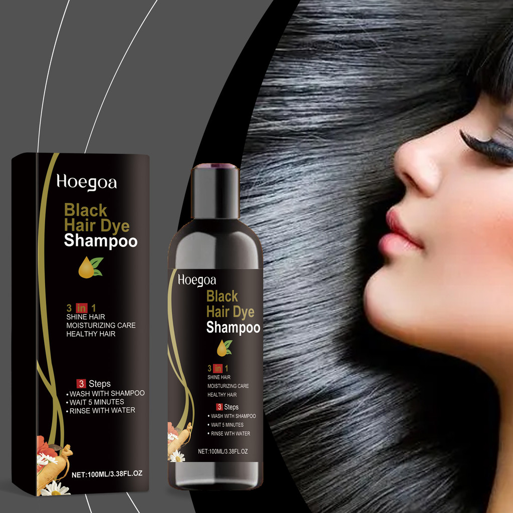 Polygonum Multiflorum Shampo  Menghitamkan Uban Penghitam Rambut Hair Blackening Vitamin Rambut Sham