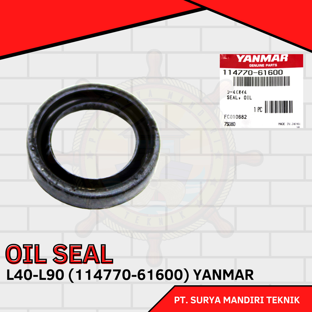 OIL SEAL L40-L90 114770-61600 YANMAR ASLI GENUINE