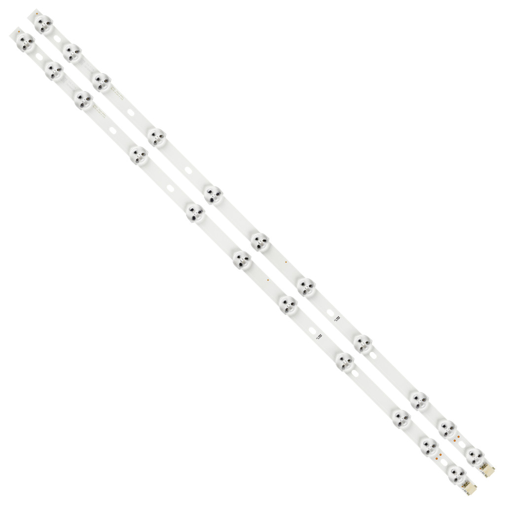New 2 PCS 11LED 575mm LED strip for VESTEL 32 inch REV02 VES315WNDS01 32HXC01U 32D1333DB VES315WNDL0