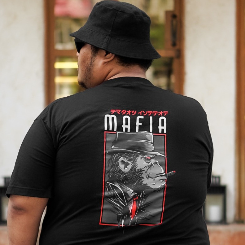 Big Oret Baju Big Size Jumbo Pria XL - 7XL / Mafia