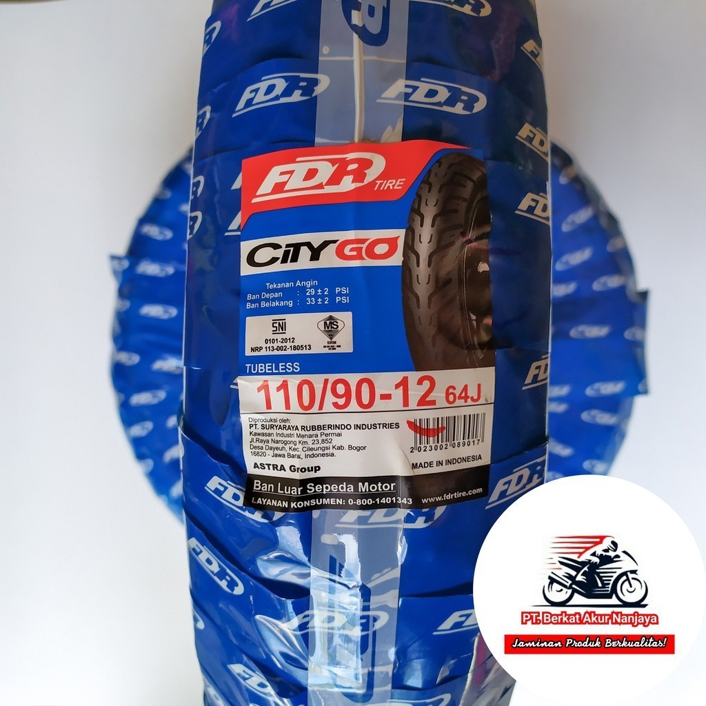 FDR City Go 110/90-12 Ban Honda New Scoopy Vespa