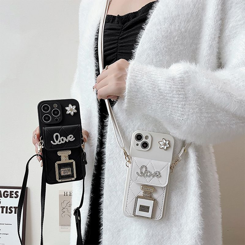 Case Tali Panjang Kulit FH84 EQ15 for Samsung J4+ J5 J6 J6+ J7 Note 10+ 20 Ultra S8 S8+ S9 S9+ S10 S