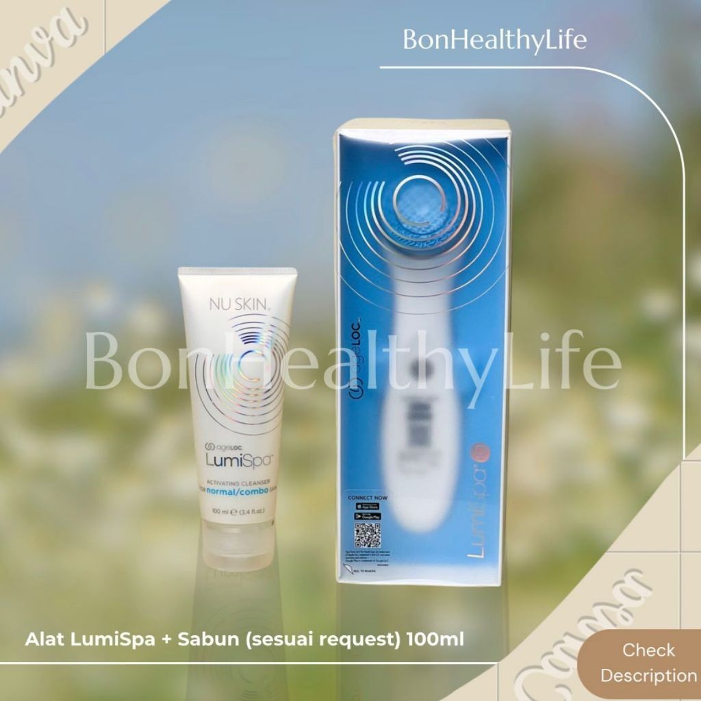 Paket Alat LumiSpa iO Pembersih Wajah