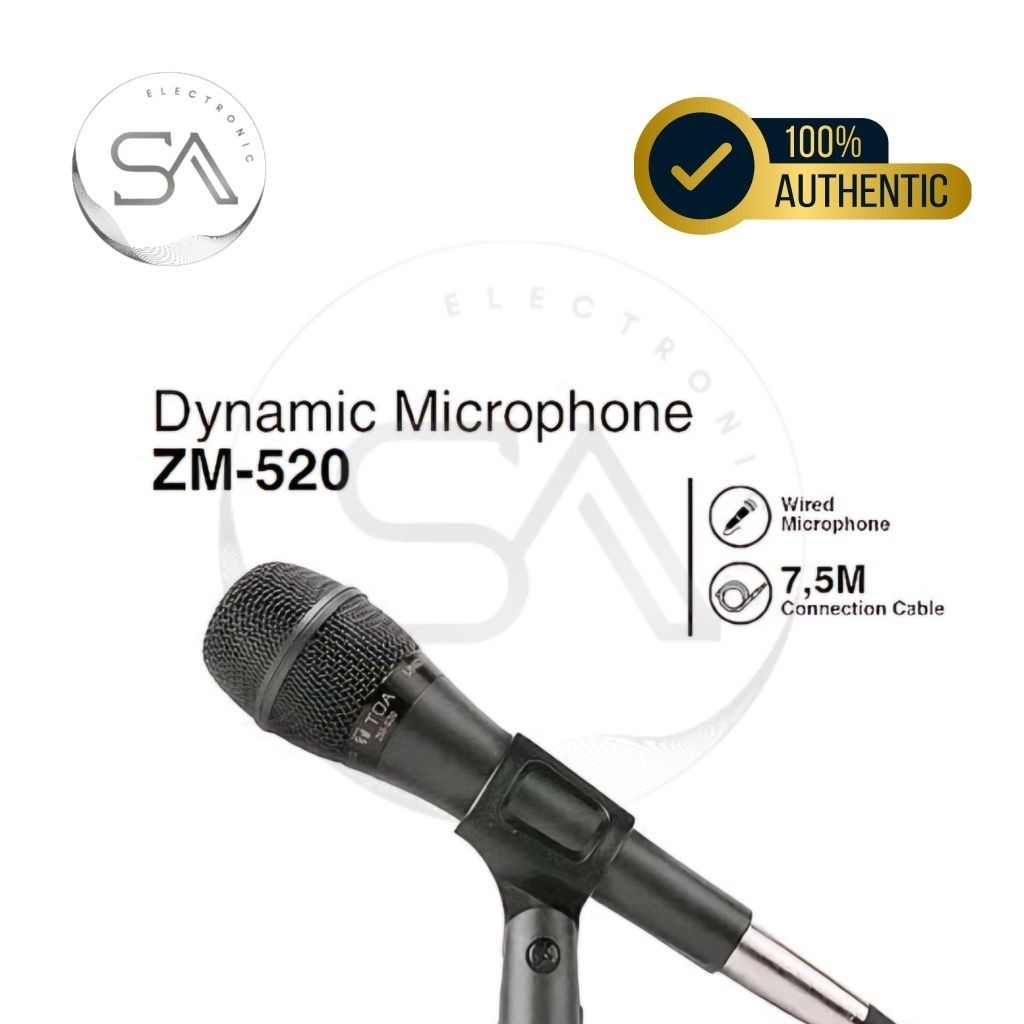 Surya Agung ZM 520 Microphone TOA / Mic TOA /Mic halo TOA ZM 520