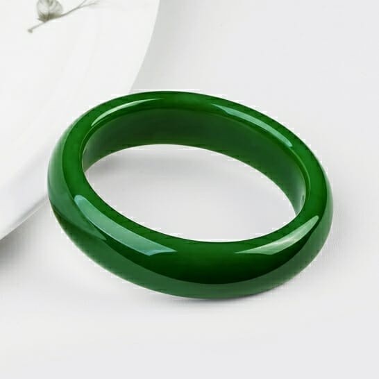 Gelang Batu Giok Natural Emerald / Gelang Batu Giok Asli