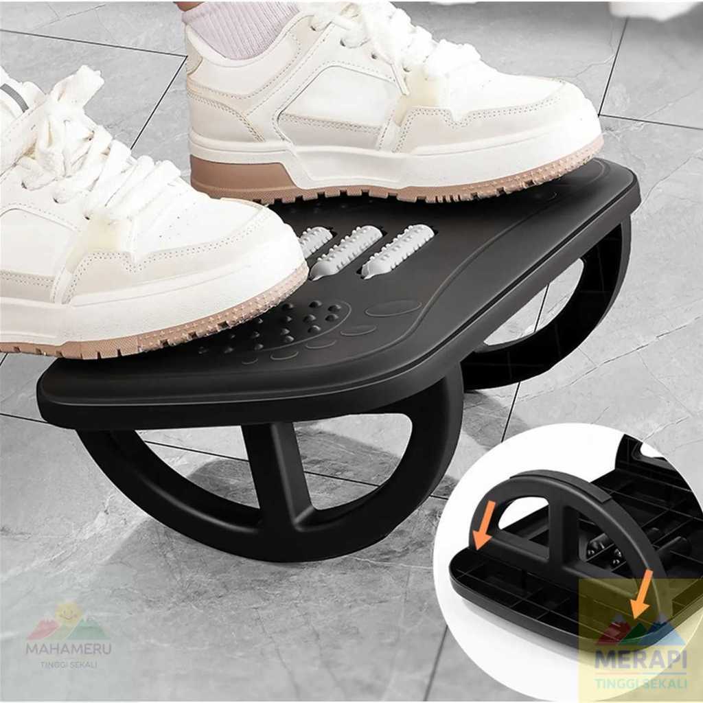 FOOT STOOL Pijakan Kaki Portability Foot Rest With Massage Rollers - FS2