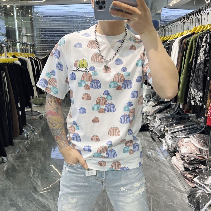 Men's Short Sleeve New Korean Style Casual T-Shirt