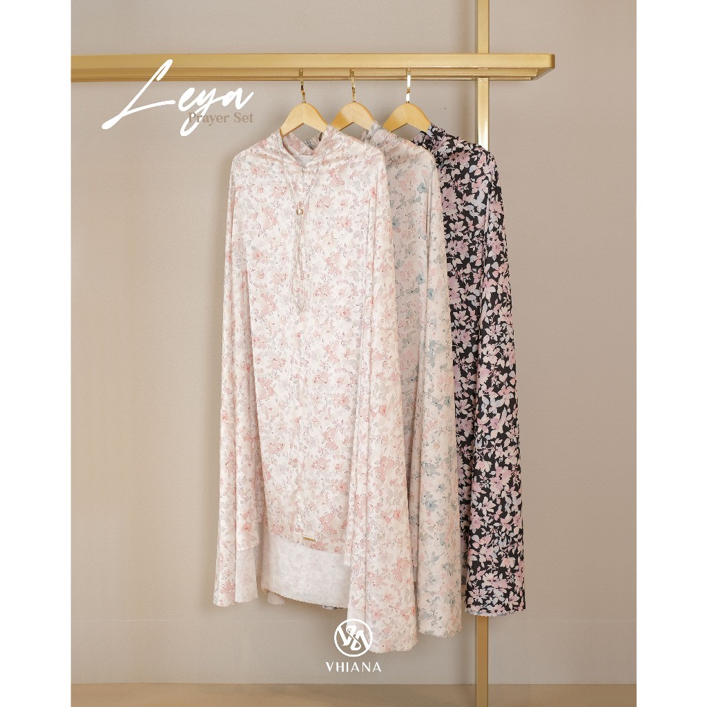 Leya Prayer set By Vhiana/Mukena Idul Fitri 2025 / Mukena Silk Premium