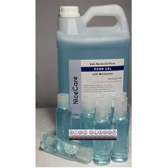 HAND SANITIZER ASEPTIK NICE CARE ISI 100 ML MIRIP ONOMED