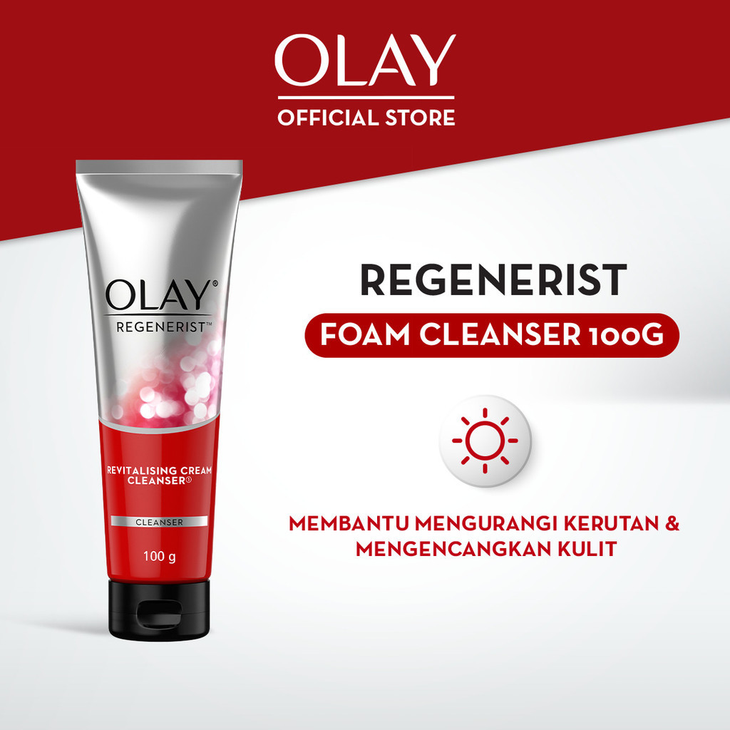 Olay Regenerist Revitalizing 100gr Niacinamide Cleanser - Sabun Pembersih Wajah