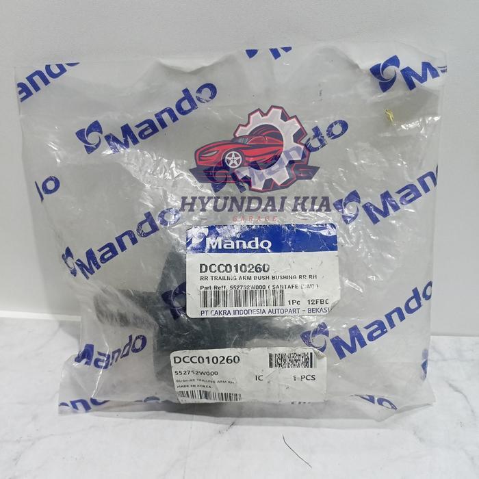 BUSHING TRAILING ARM BELAKANG KANAN HYUNDAI ALL NEW SANTAFE DM 2012~UP TOP