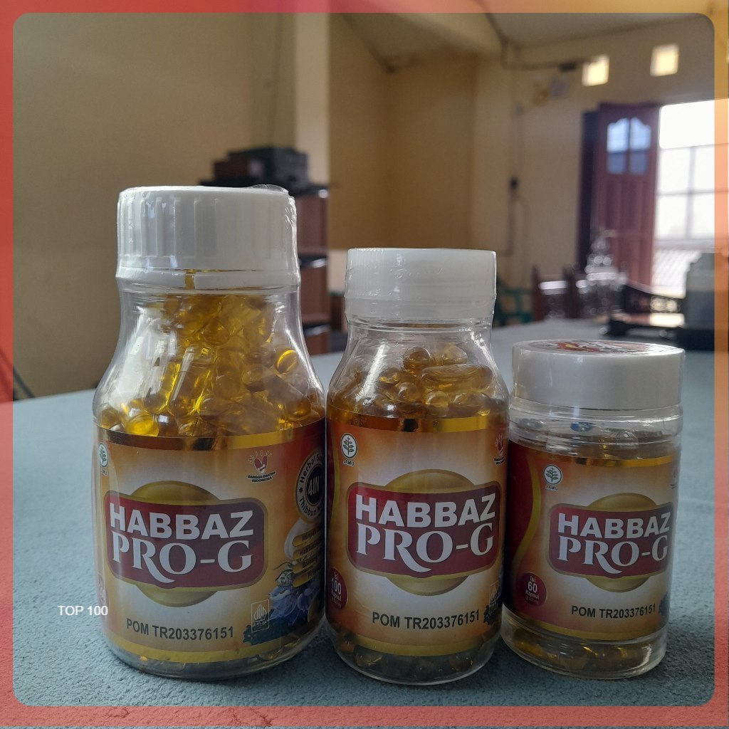 Obat Herbal Kolesterol Pengencer Dahak Jantung  - Habbaz Pro G