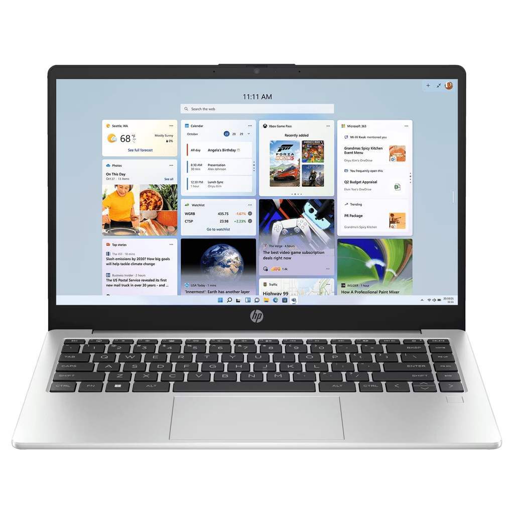 Laptop HP 240 G10 Intel Core i5 Iris X 8GB RAM 512GB SSD Silver Free Windows 11 Home 14 Inch