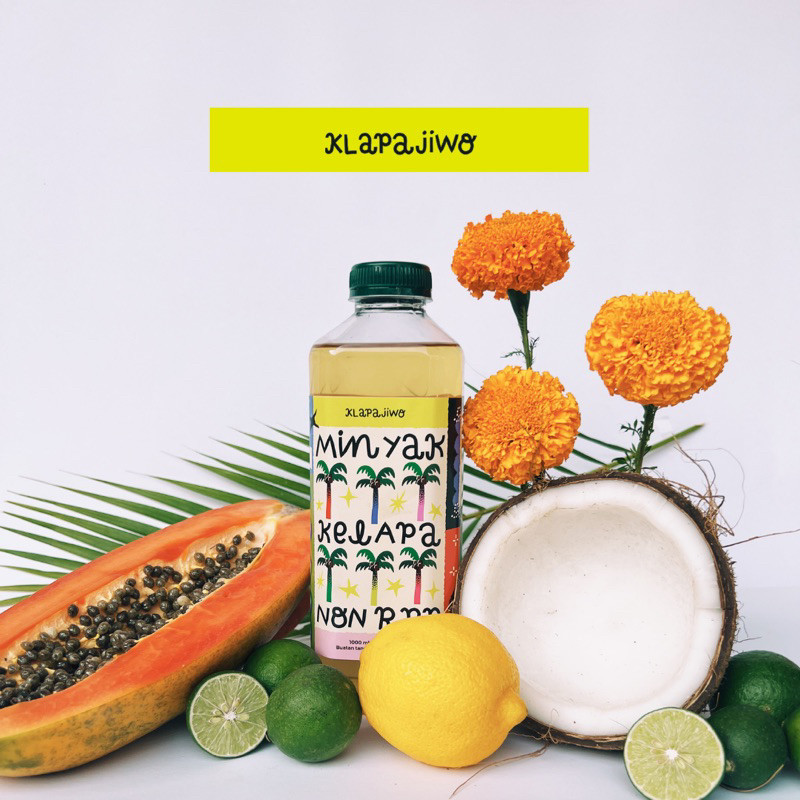 Minyak Kelapa Alami Non RBD KlapaJiwo