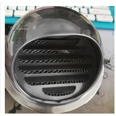 Stainless Steel Dinding Ventilasi Ducting  Udara Saluran Ventilasi Exhaust Grille Cover Outlet