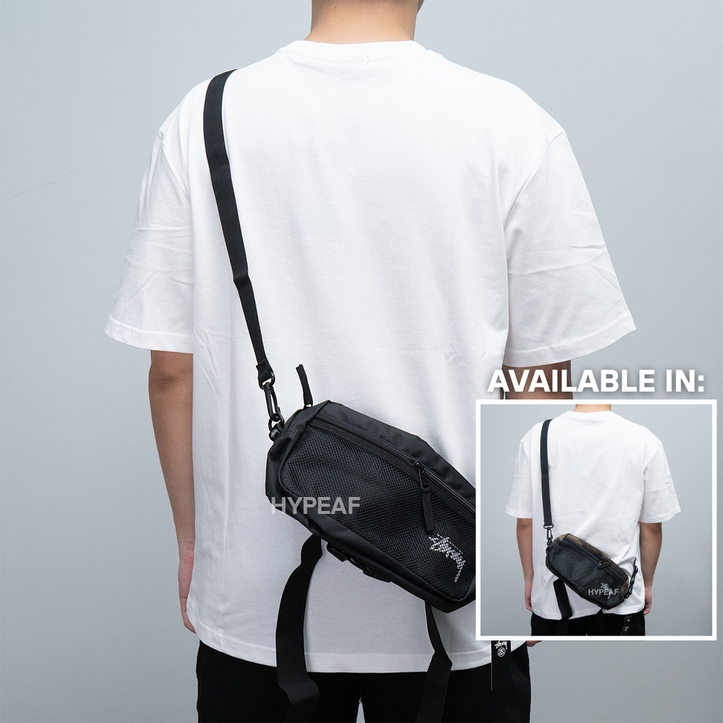 STUSSY Stock Side Camo Sling Bag Tas Selempang Original