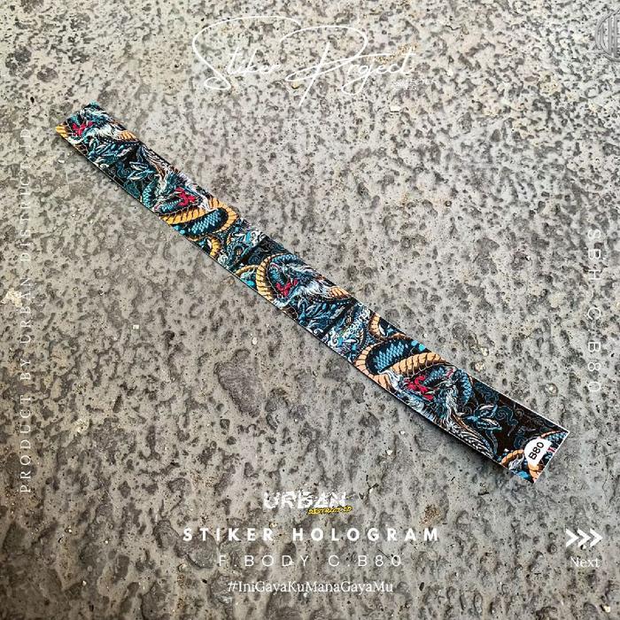 Stiker Hologram F.Body Centaurus B80 Part 1 By URBAN DISTRICT ID - 1