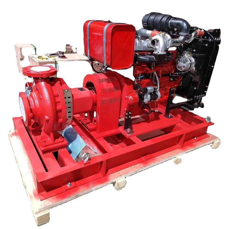 PUMP Marine Fire Fighting Pump Set 4 inch 500 GPM Engine Fire Fighting Pumps Residential Fire Pump