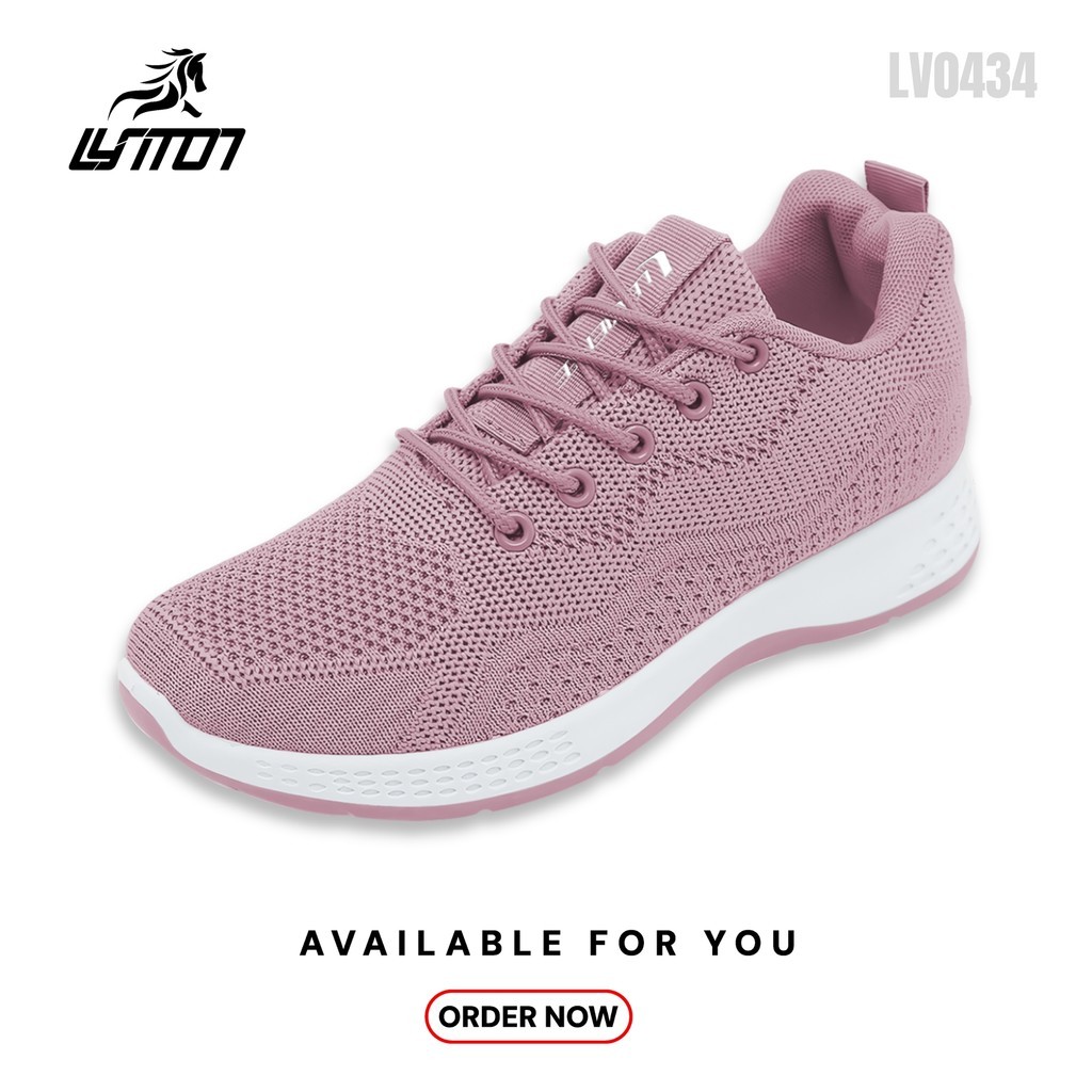 LYT Jessica Sepatu Sneakers Wanita Sport Shoes Bertali LV0434