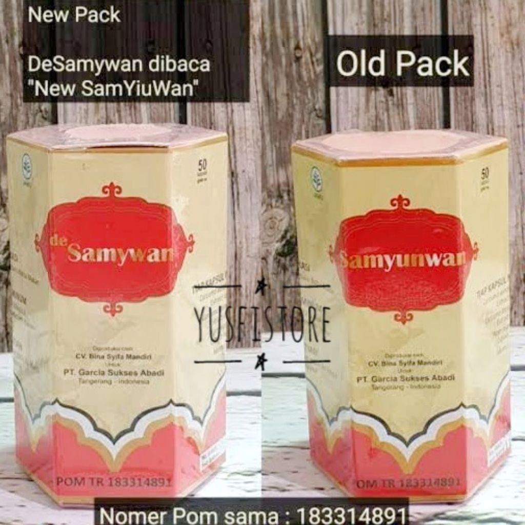 JOSS Samyun Wan BPOM de Samywan Original Kapsul Penggemuk Badan Gemuk Badan Samyunwan SWY