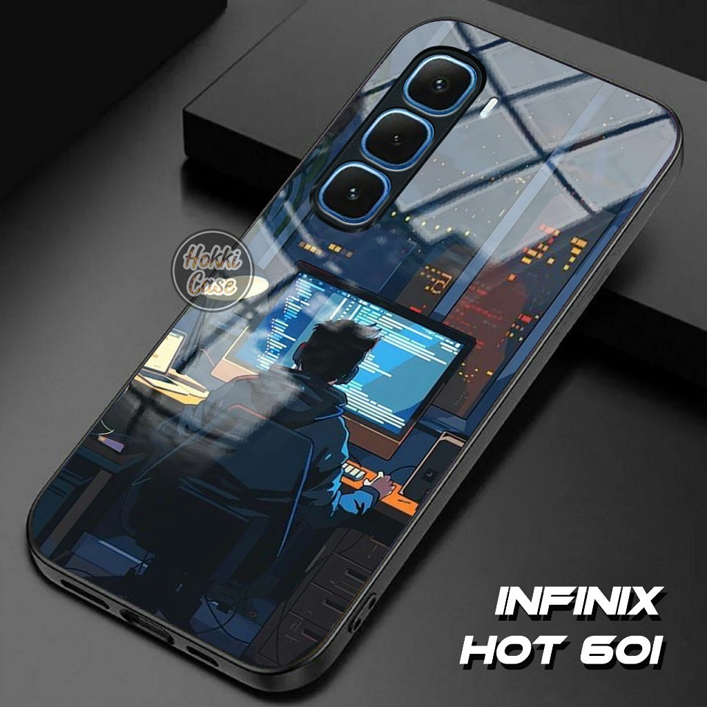 Casing Hp Infinix Hot 60i - Softcase  Infinix Hot 60i - Case Infinix Hot 60i - Silikon Infinix Hot 6