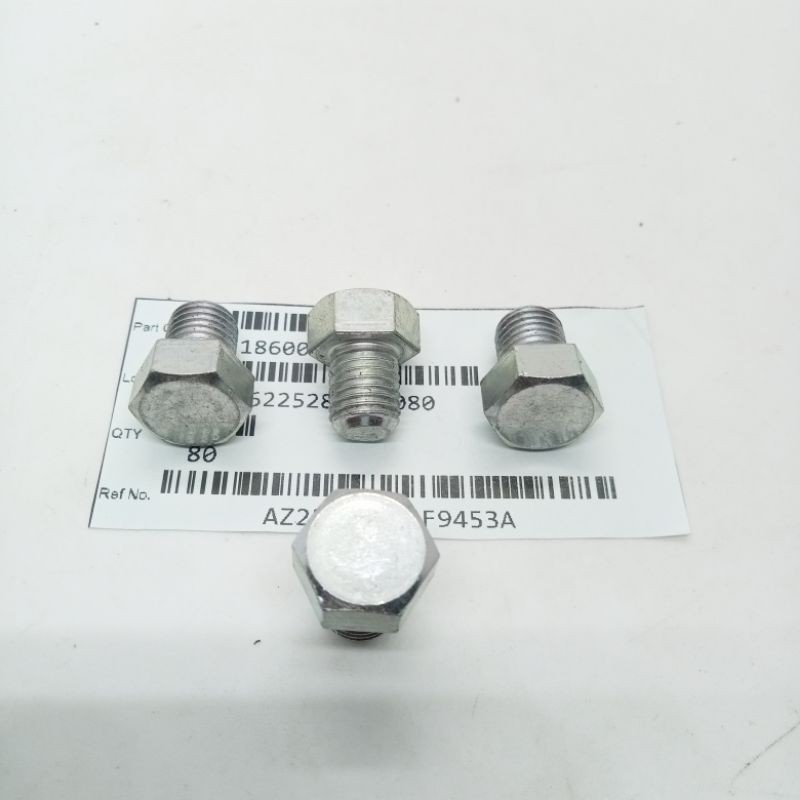 BAUT 14 PANJANG 1,2Cm M10×12 ORIGINAL BAUT BAJA.