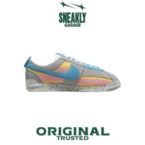 Sepatu Union x Nike Cortez SP Light Smoke    Sneakers Unisex