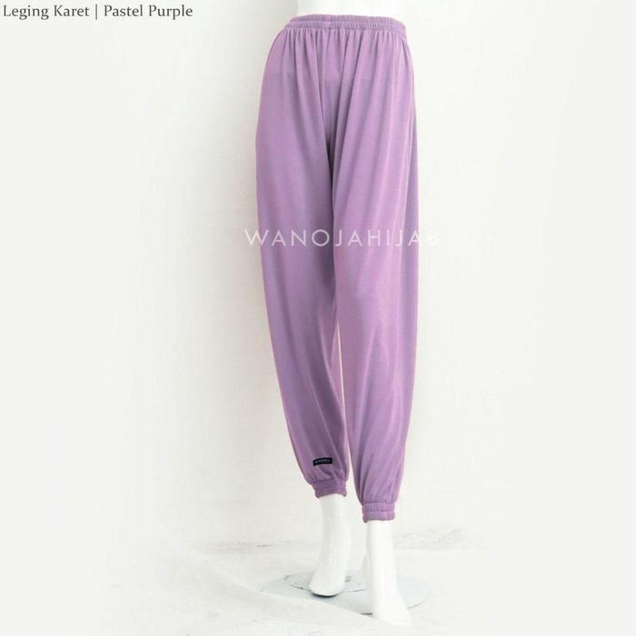 Boom Legging Karet Celamis Inner Gamis Hijab Polos Jumbo Adem By Wnj Wanoja Hitam Navy - Pastel Pule