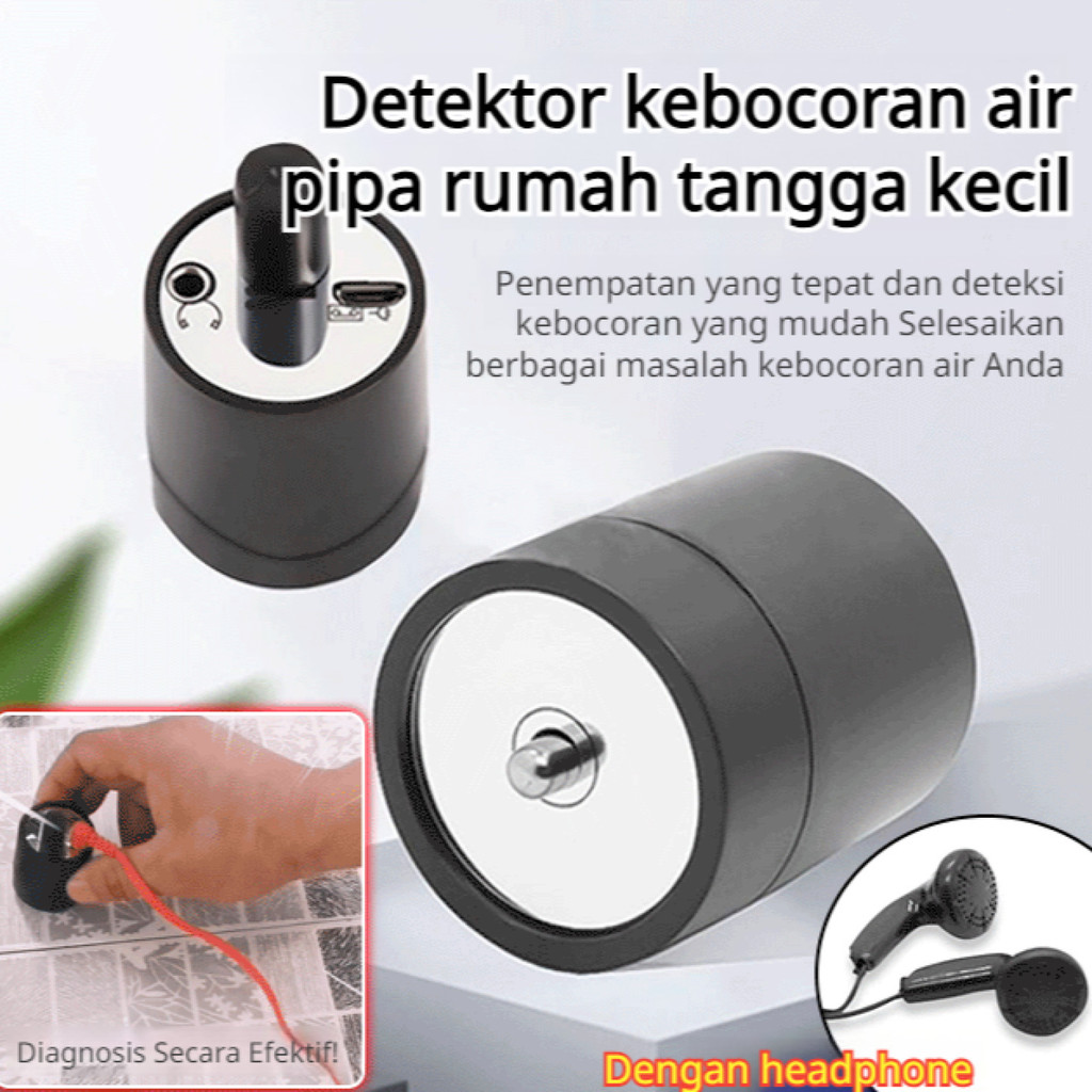 Deteksi Cepat & Akurat Detektor Kebocoran Air Rumah Tangga Untuk Pipa Tembok/Lantai DT / Detektor Ke