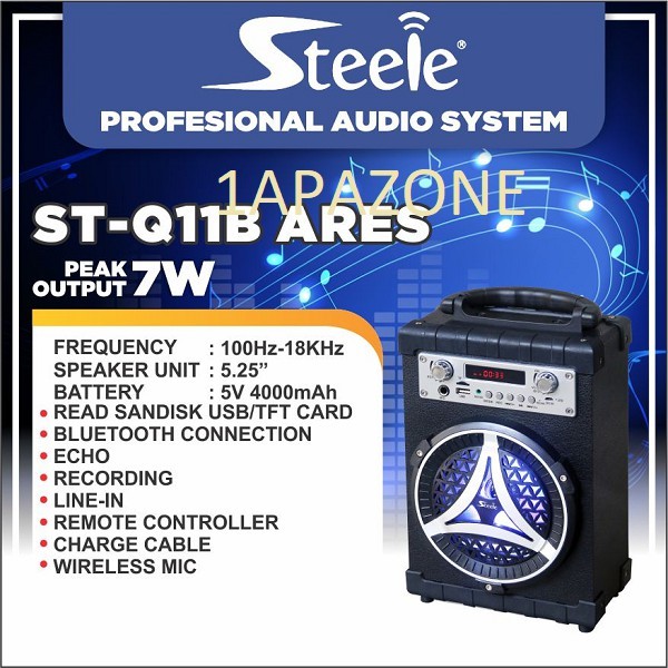 Steele Profesional audio system ST-Q11B ARES