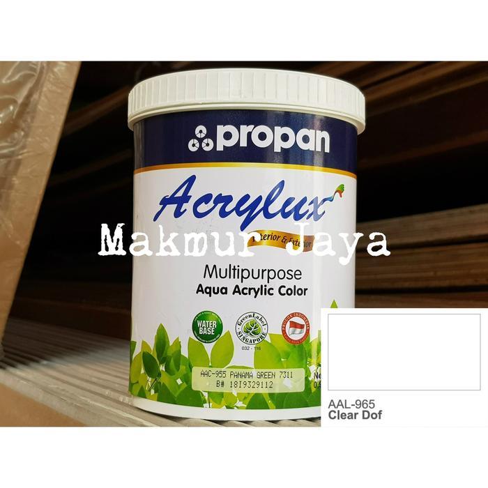 Acrylux Clear Doff Dof Propan Cat Duco Besi Kayu Water Based