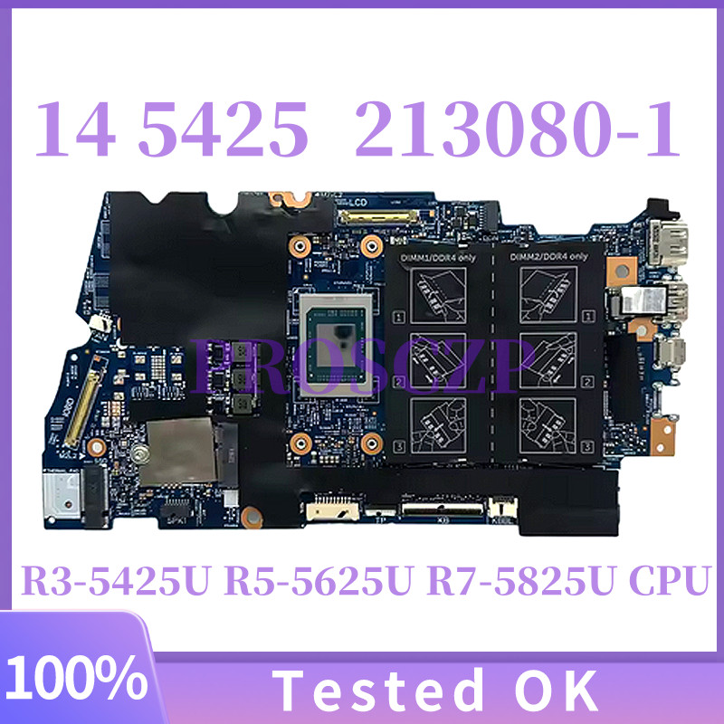 213080-1 For Dell piron 14 5425 Laptop Motherboard With R3-5425U R5-5625U R7-5825U CPU DDR4 -0TGWG4 