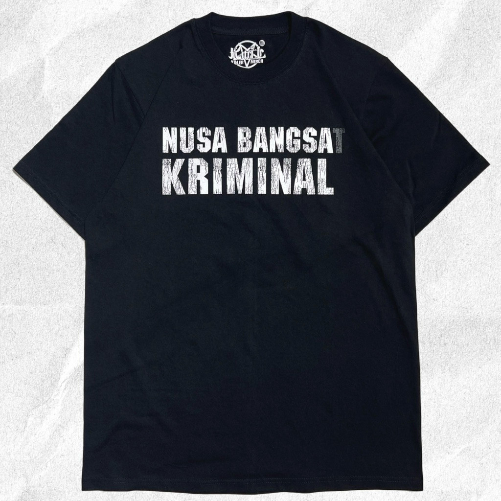 KOIL - NUSA BANGSA* KRIMINAL - Kaos Official Koil Killer Merch