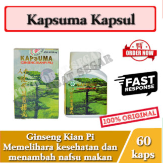 PROMO Kianpi_Original Kianpi Kapsuma (Ginseng Kianpi Pil) - Meningkatkan Nafsu Makan 100% ORIGINAL B