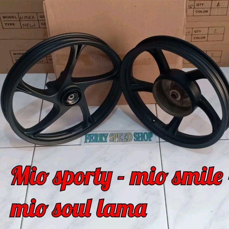 Velg Racing V Rossi mio sporty Mio Smile Mio soul Fino / Pelek V Rossi Venom Macho  140-14 & 160-14 