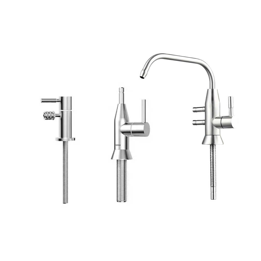 Stainless steel alkaline water faucet, Ionizer faucet for water ionizer filtration system