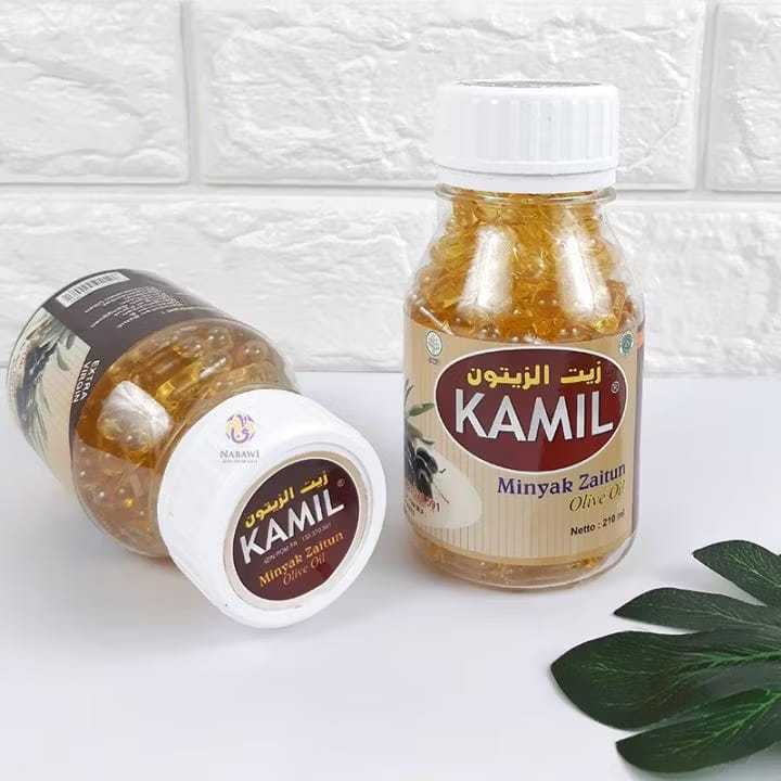 Kamil zaitun isi 210 kapsul | kamil minyak zaitun kamil extra virgin olive oil kapsul | olive oil